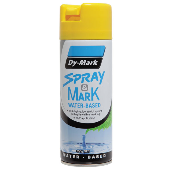 DY-MARK WATER BASED SPRAY & MARK YELLOW 